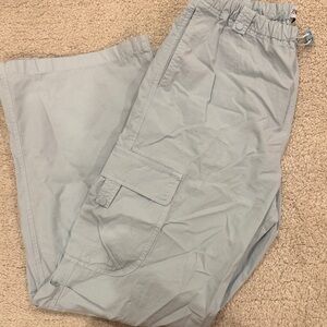 Zara Light blue  Cargo Pants